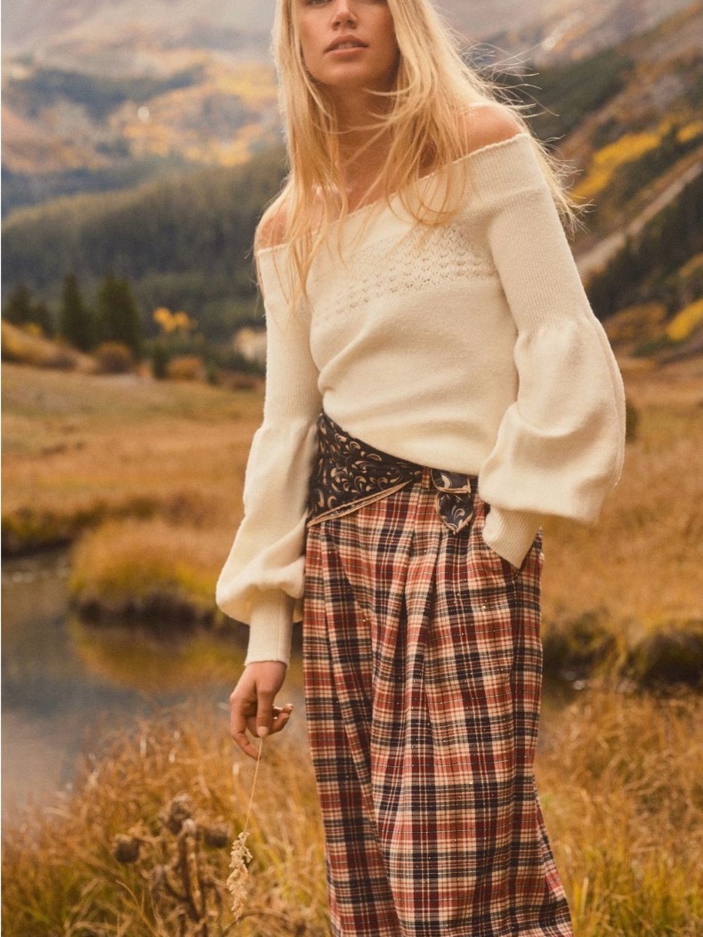 Anthropologie Maeve The Avery Plaid Sparkle Pant - XXSP - like new